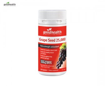 Good Health 好健康 葡萄籽胶囊25,000mg 120粒【保质期:2020.11】 Good Health 好健康 葡萄籽胶囊25,000mg 120粒【保质期:2020.11】